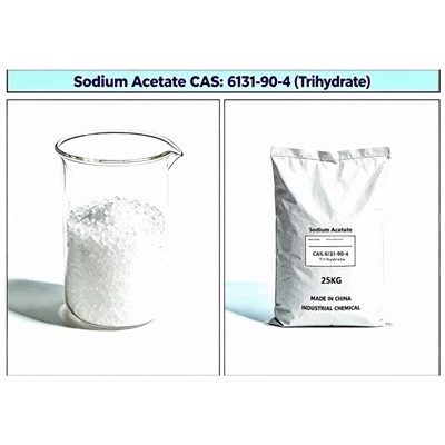 सोडियम एसीटेट CAS 6131-90-4 (ट्राइहाइड्रेट)